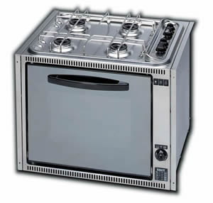 SMEV SH4OVGTLI 4 Burner Cooker with Thermostat, 12v Lamp and 12v Ignition